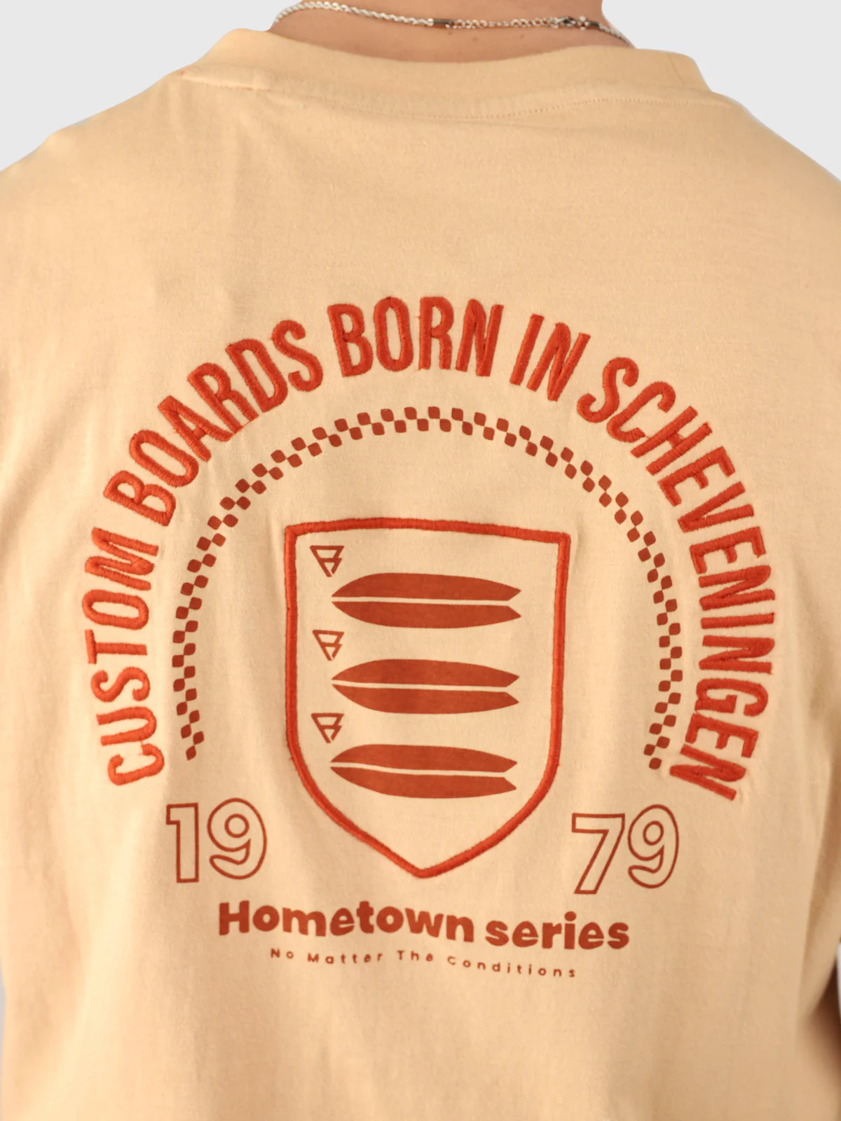 Homeseries-Scheveningen Men T-shirt | Ginger - Image 8