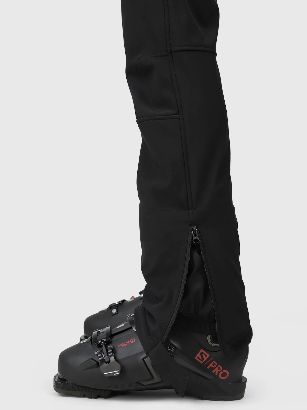 Huygens-N Men Softshell Snow Pants | Black - Image 4