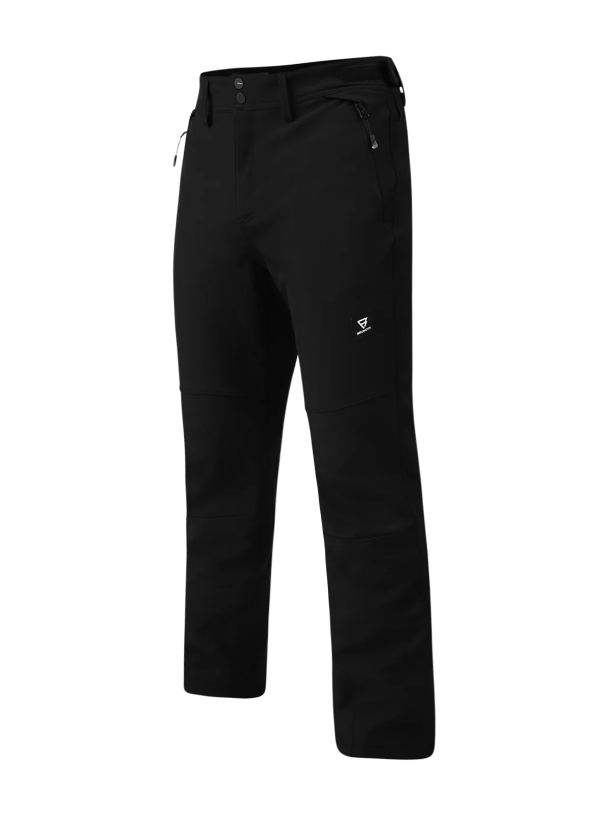 Huygens-N Men Softshell Snow Pants | Black - Image 6