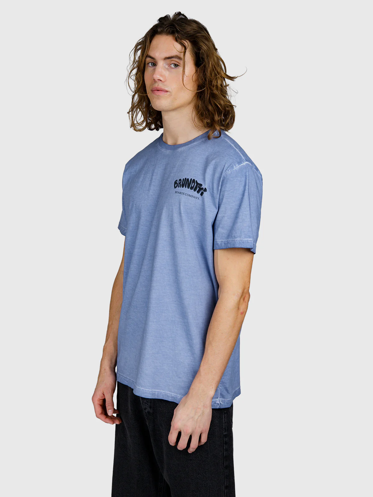 Johnian Men T-shirt | GrayBlue - Image 4