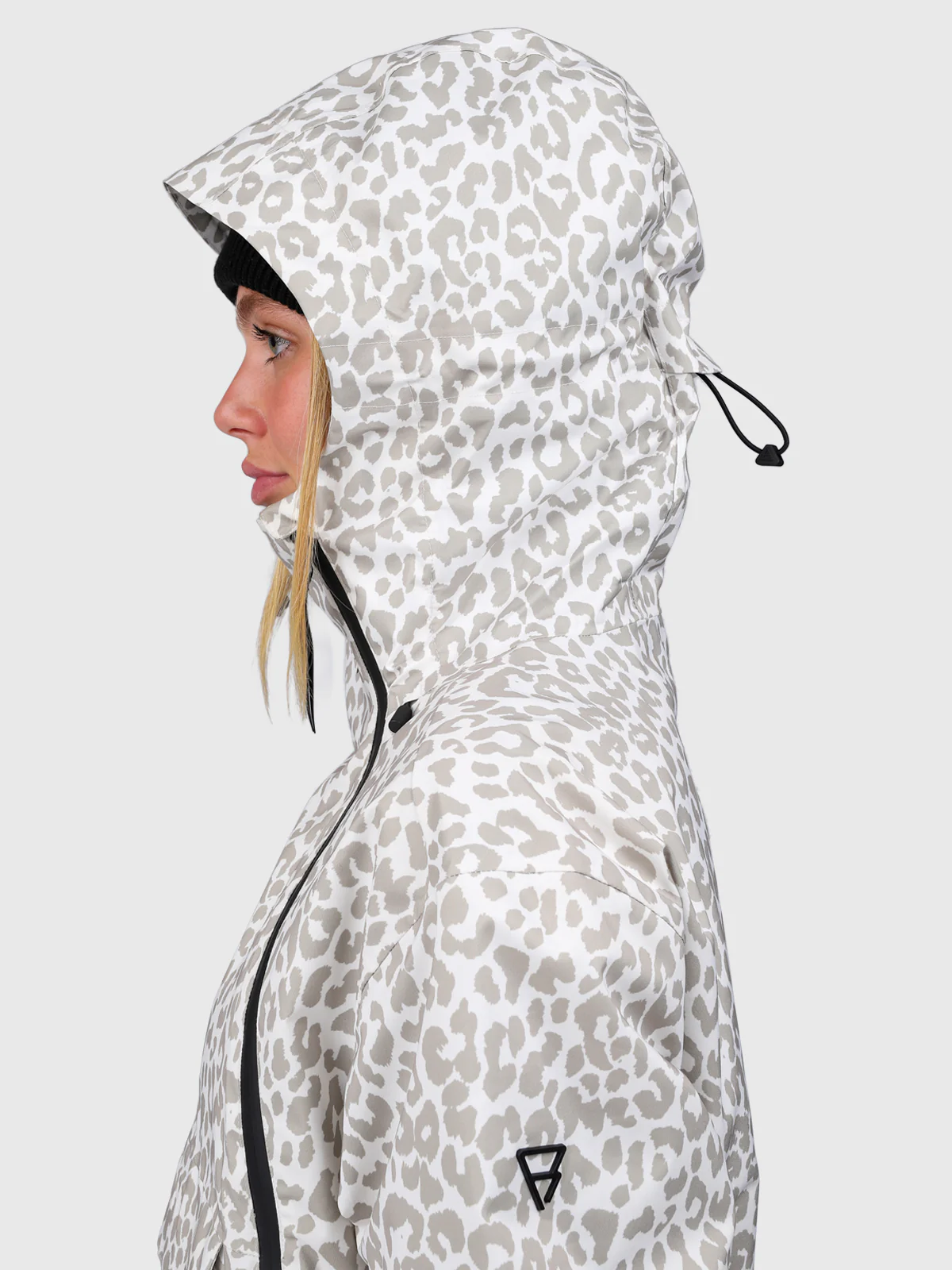 Joicya-Print Women Snow Jacket | Leopard Snow - Image 19