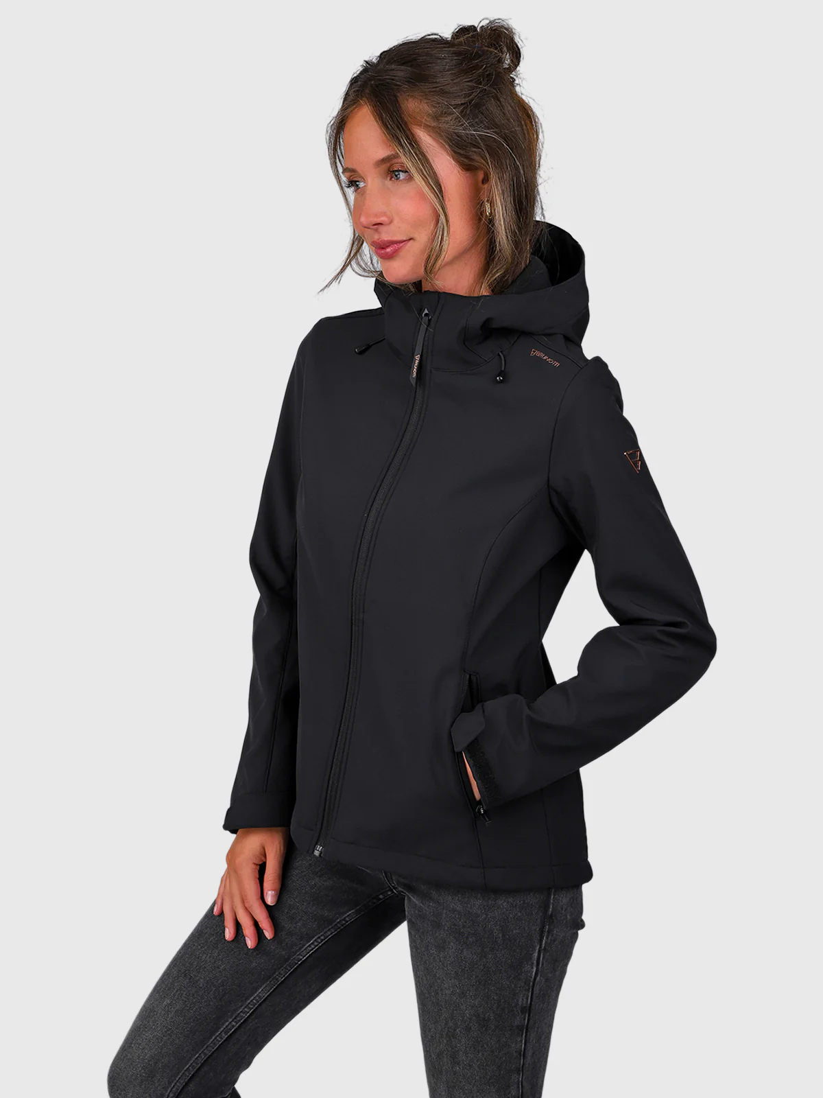 Joos Women Softshell Jacket | Black - Image 4