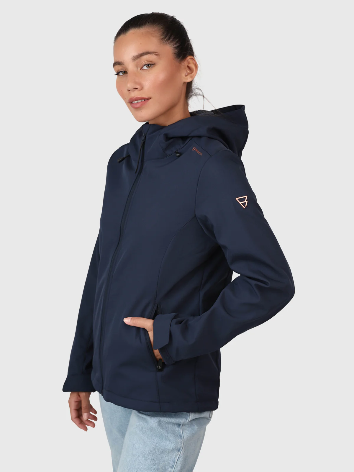 Joos Women Softshell Jacket | Blue - Image 4