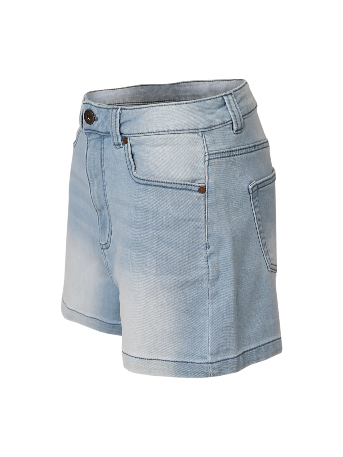 Larina Women Jog Jeans | Light Blue Denim - Image 8
