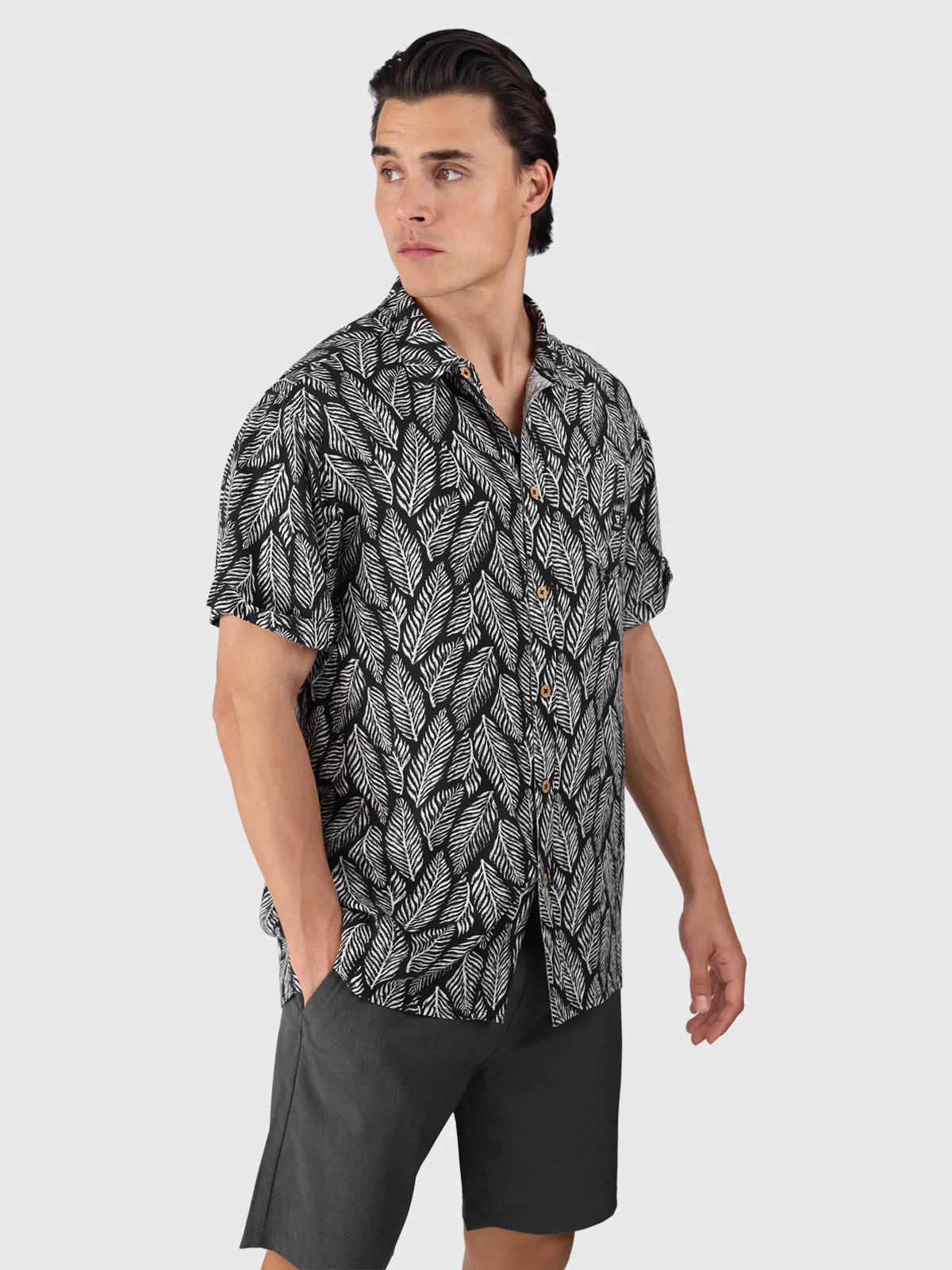 Lasse Men Shirt | Black - Image 3