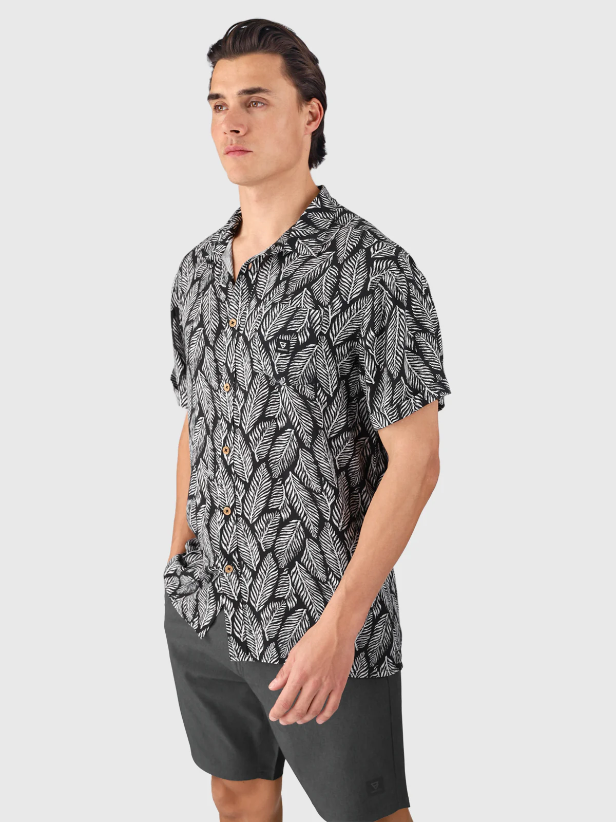 Lasse Men Shirt | Black - Image 4