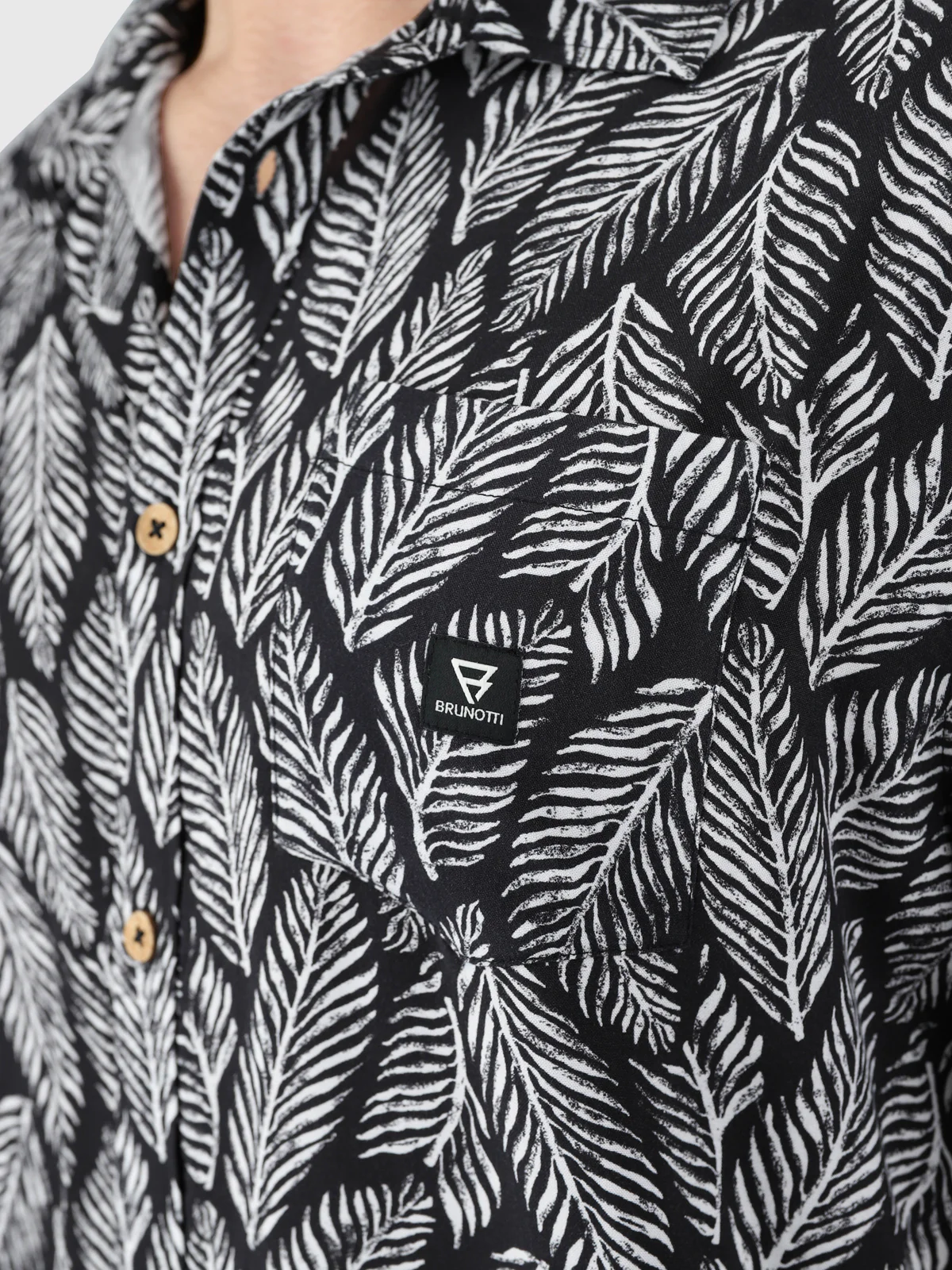 Lasse Men Shirt | Black - Image 5