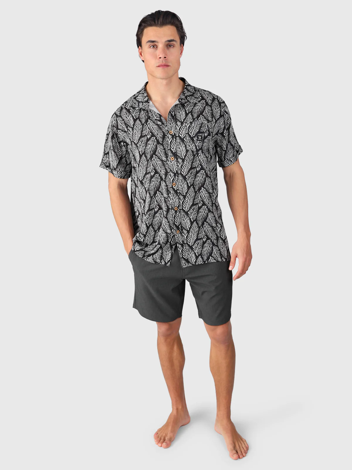 Lasse Men Shirt | Black - Image 6