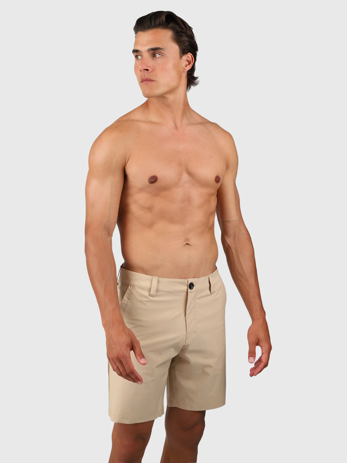 Marret Men Hybrid Shorts | Beige - Image 3