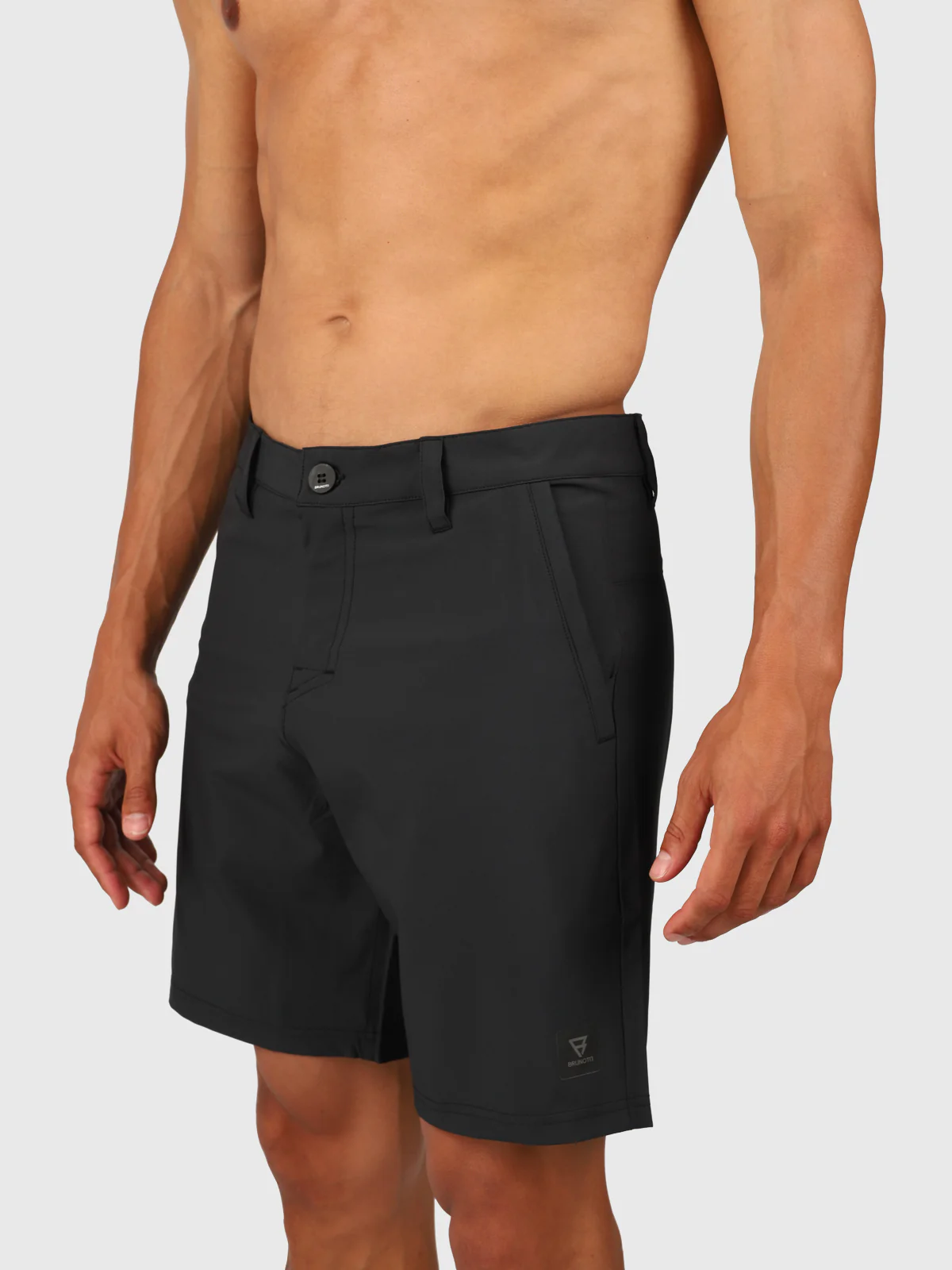Marret Men Hybrid Shorts | Light Black - Image 10