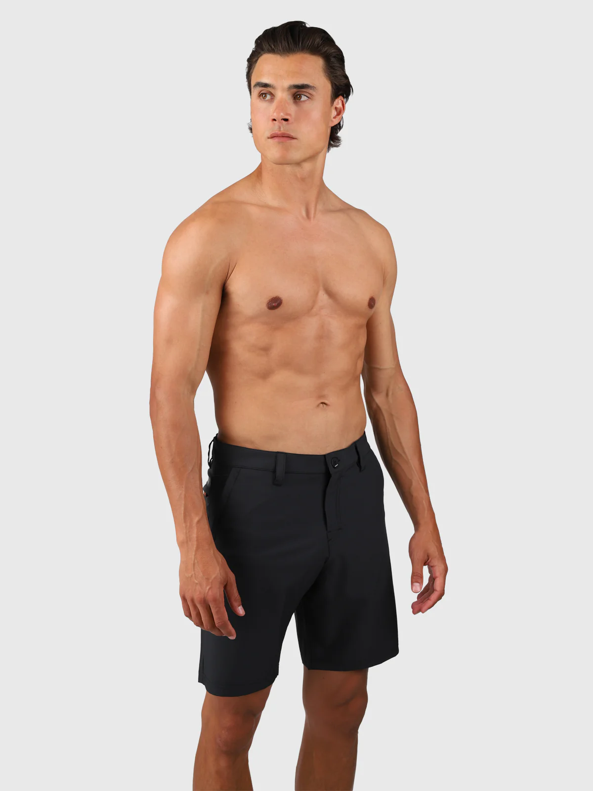 Marret Men Hybrid Shorts | Light Black - Image 5