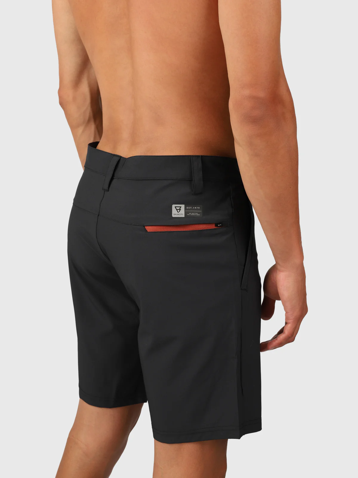 Marret Men Hybrid Shorts | Light Black - Image 9