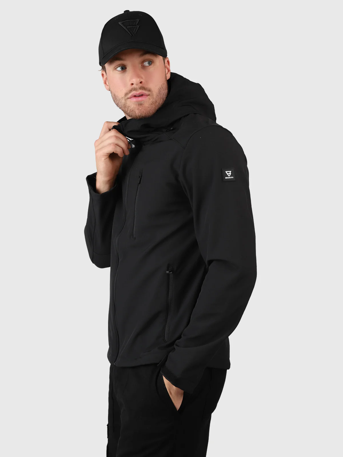 Mib-N Men Softshell Jacket | Black - Image 4