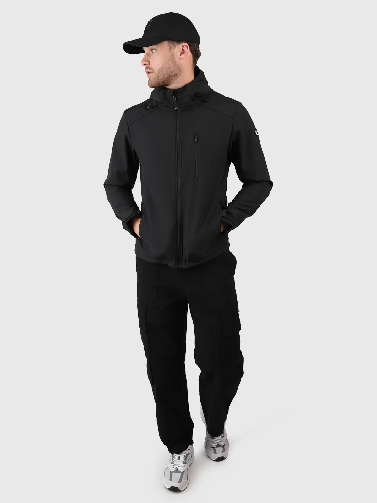 Mib-N Men Softshell Jacket | Black - Image 5