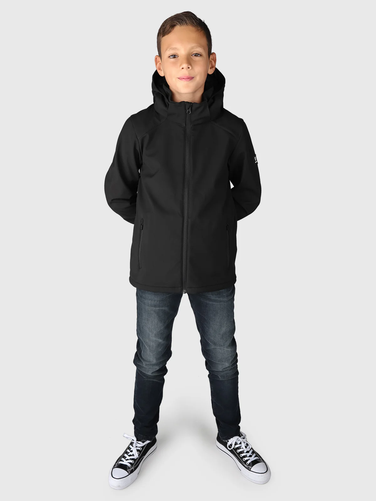 Mippy Boys Softshell Jacket | Black - Image 3