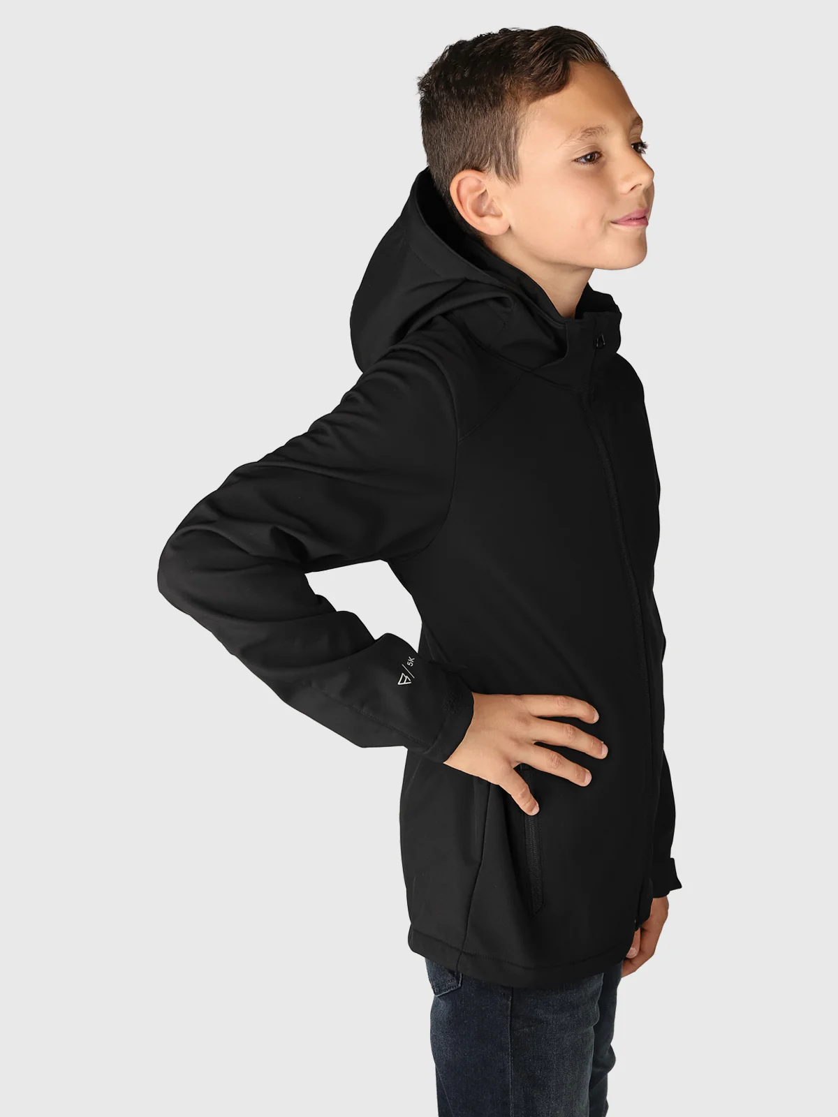 Mippy Boys Softshell Jacket | Black - Image 4