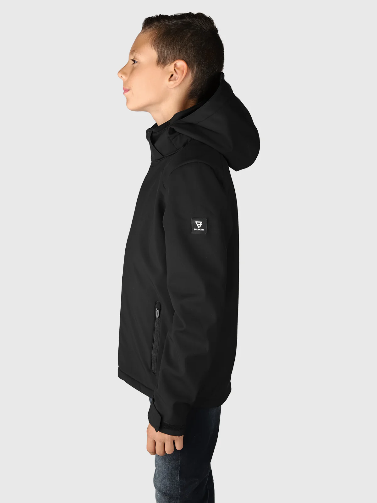 Mippy Boys Softshell Jacket | Black - Image 5