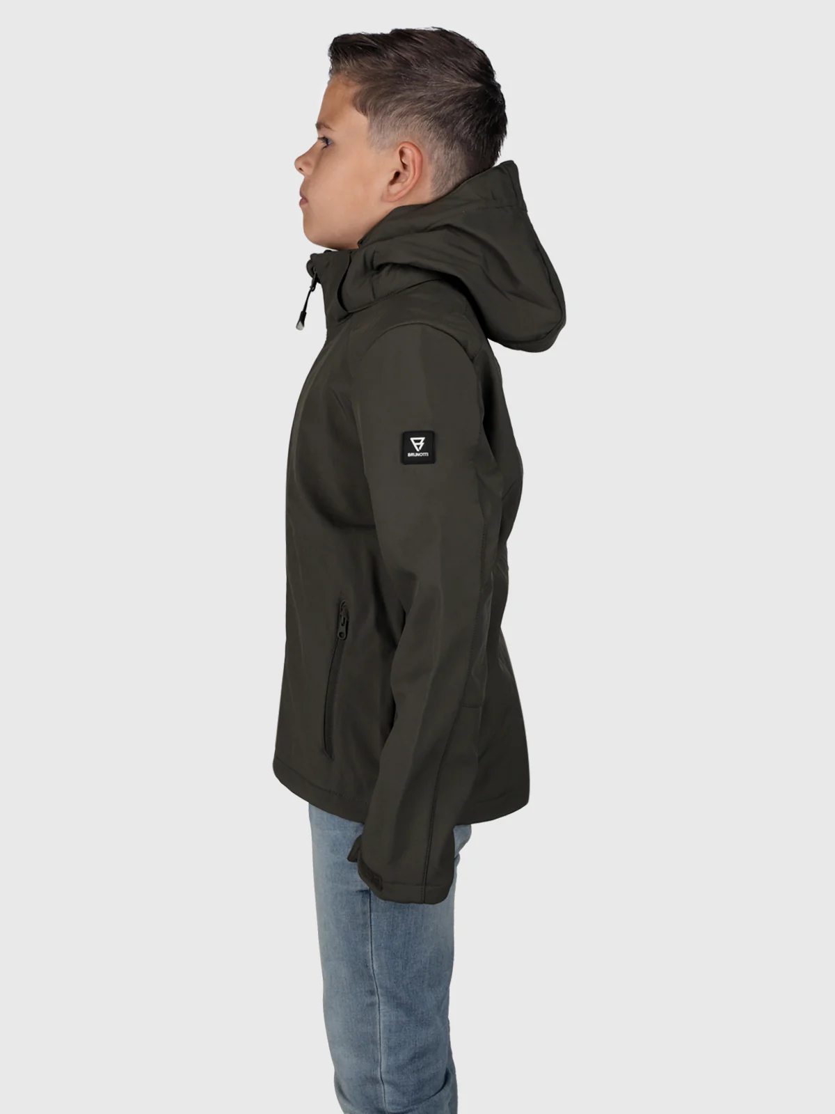 Mippy Boys Softshell Jacket | Green - Image 4