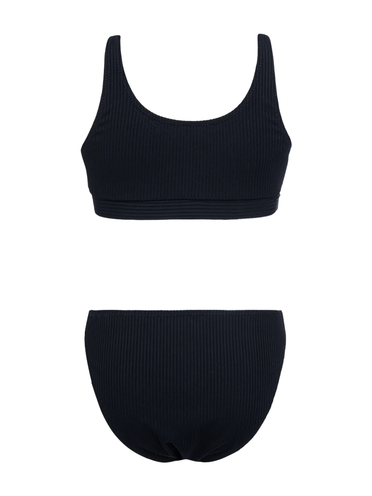 Myla-Rib Girls Bikini | Black