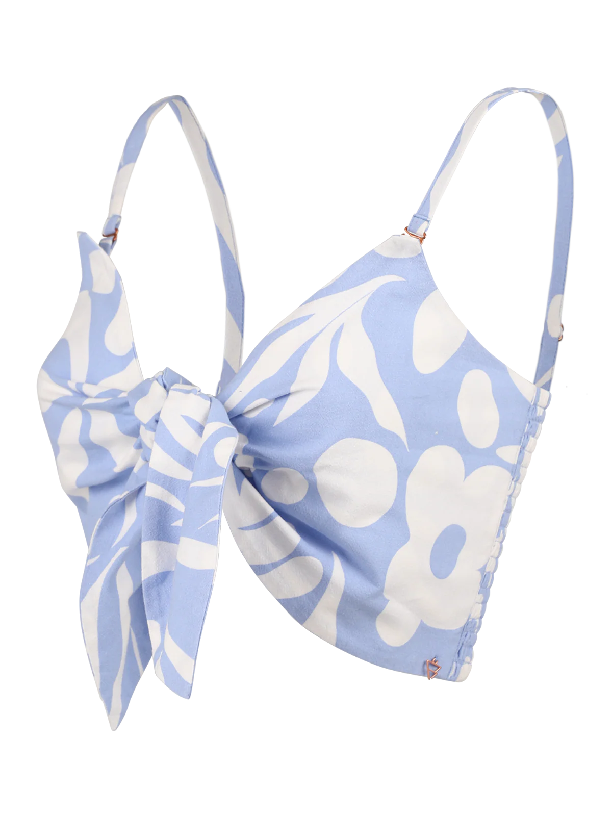 Nadine-Swirl Women Top | Bluebell - Image 10