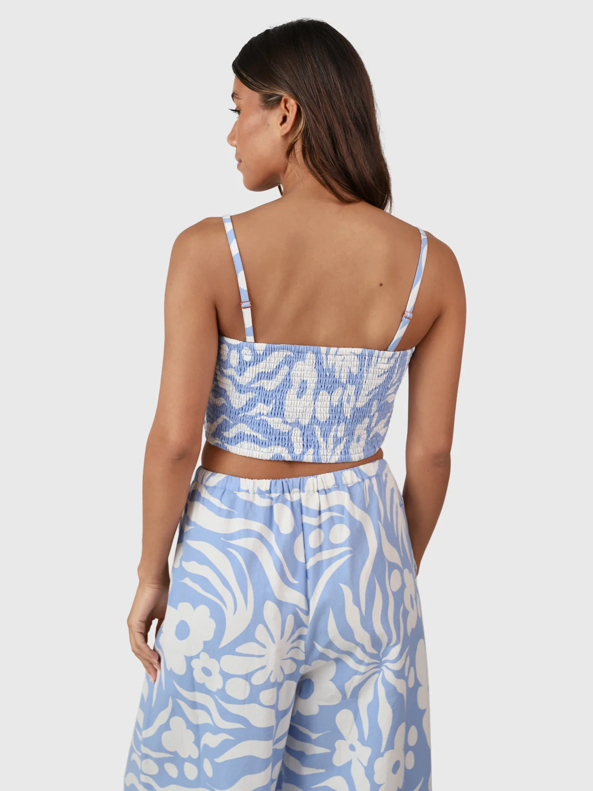 Nadine-Swirl Women Top | Bluebell - Image 4