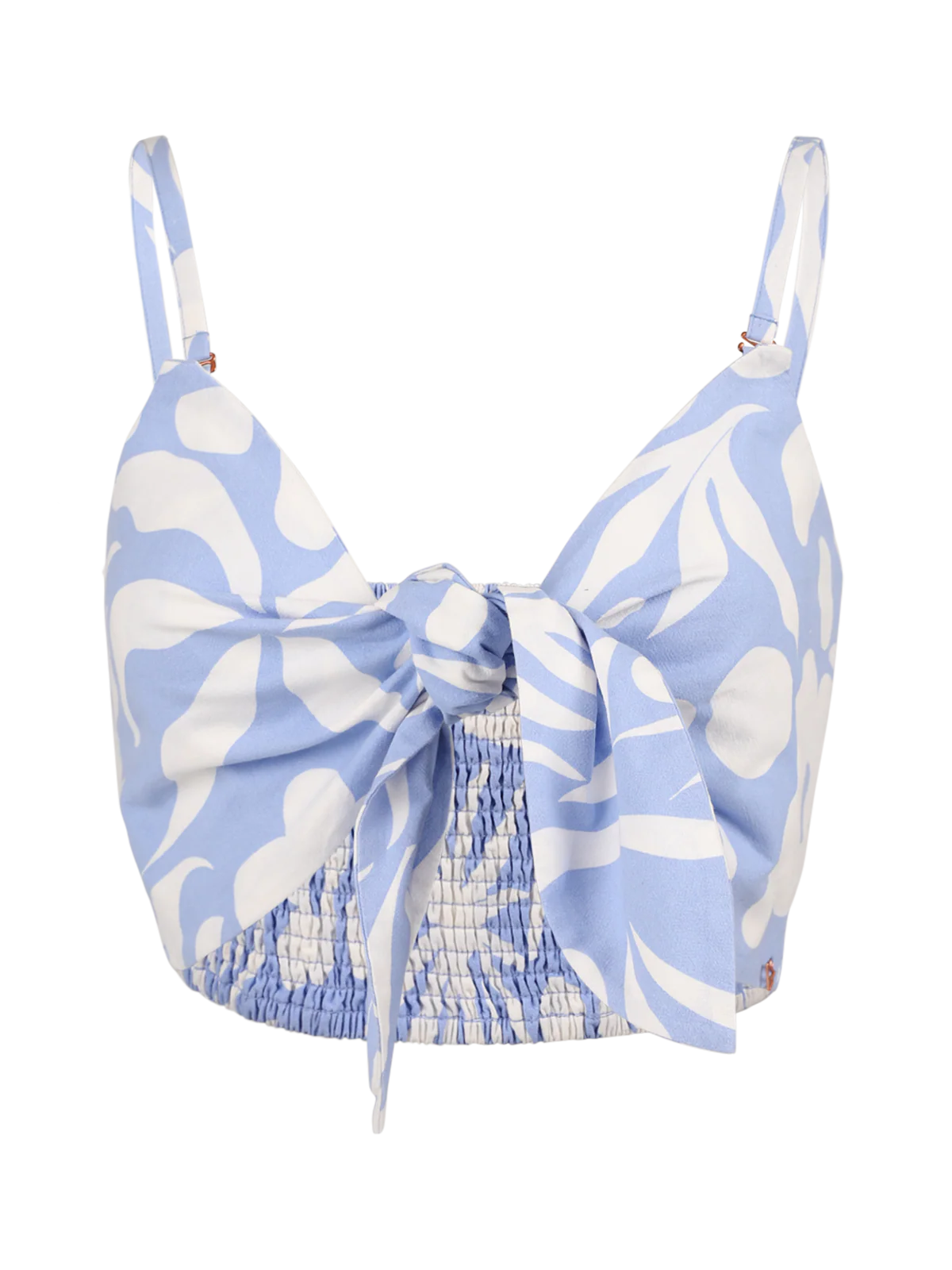 Nadine-Swirl Women Top | Bluebell - Image 8