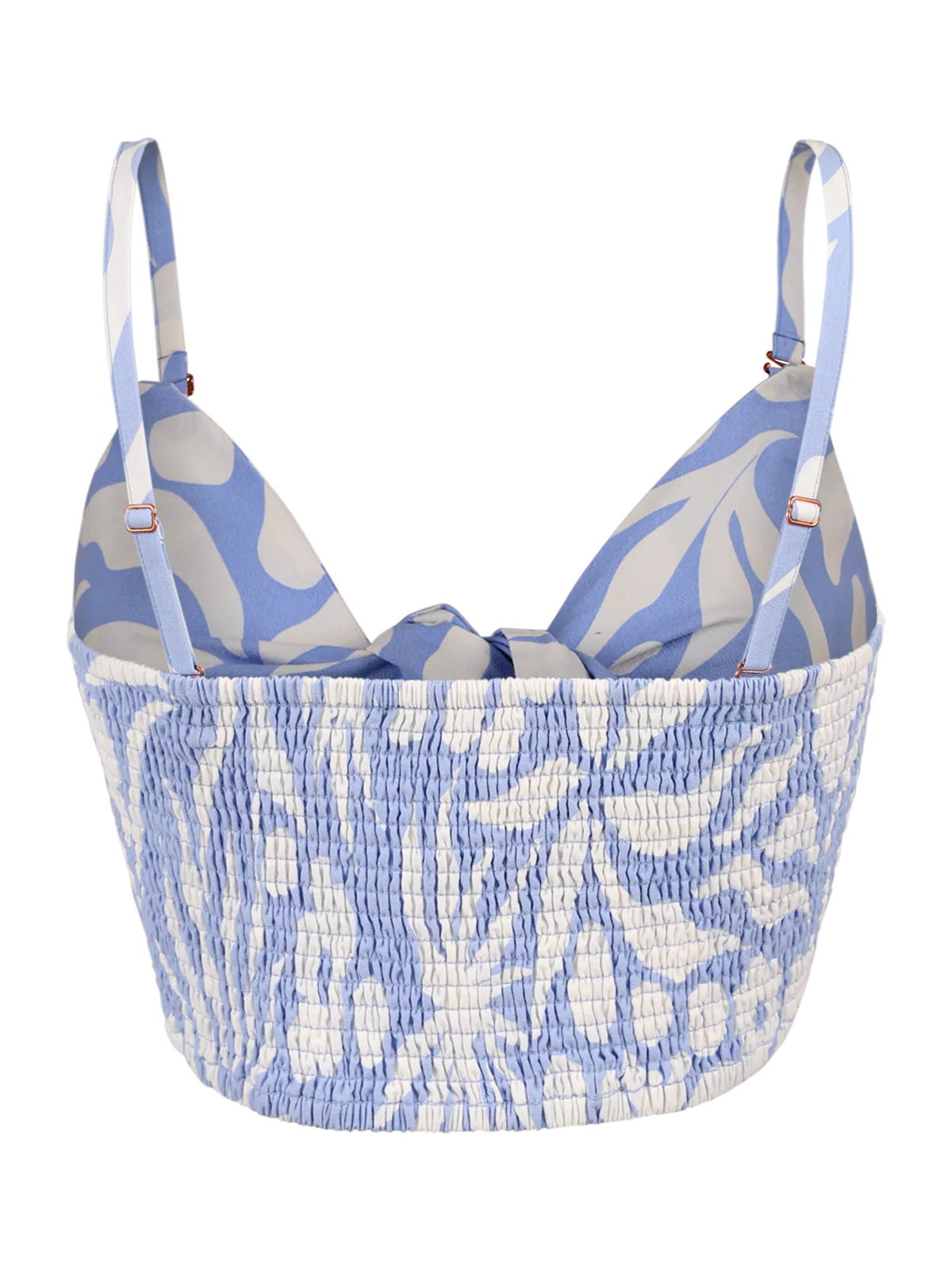 Nadine-Swirl Women Top | Bluebell - Image 9