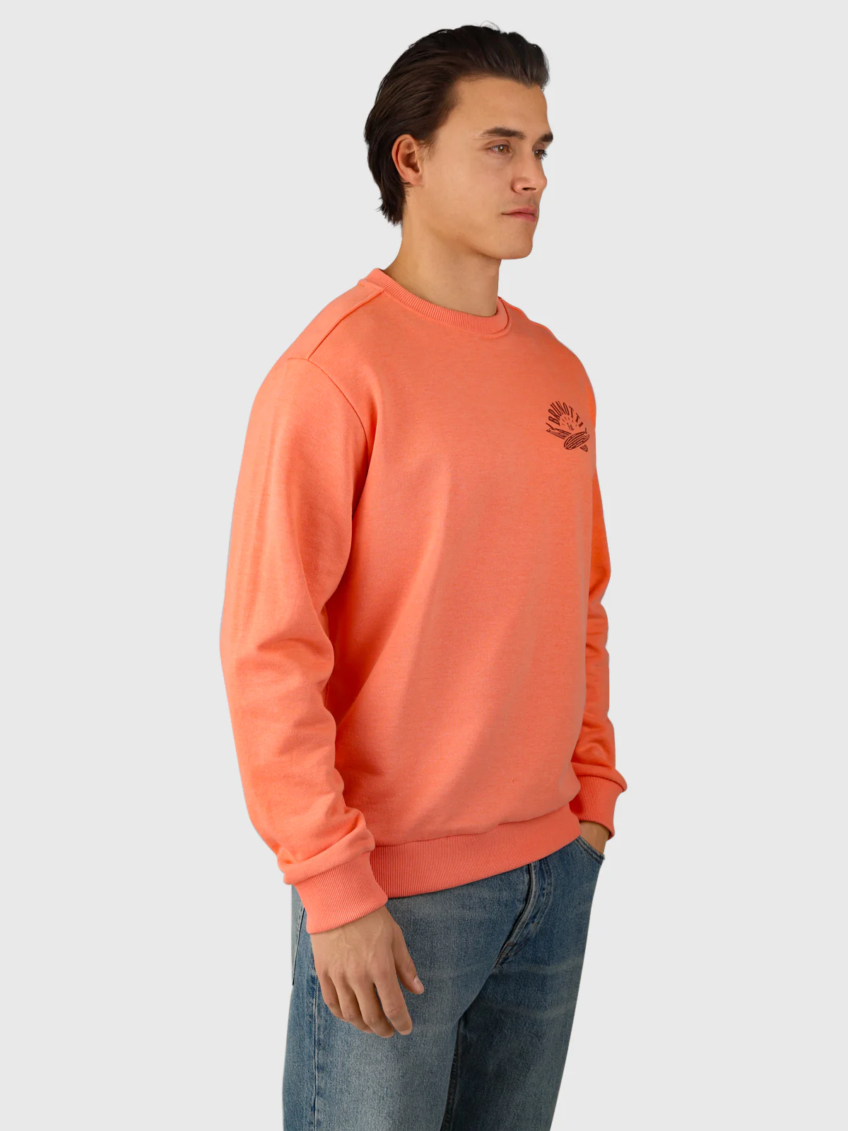 Naval Men Sweater | Melon - Image 3