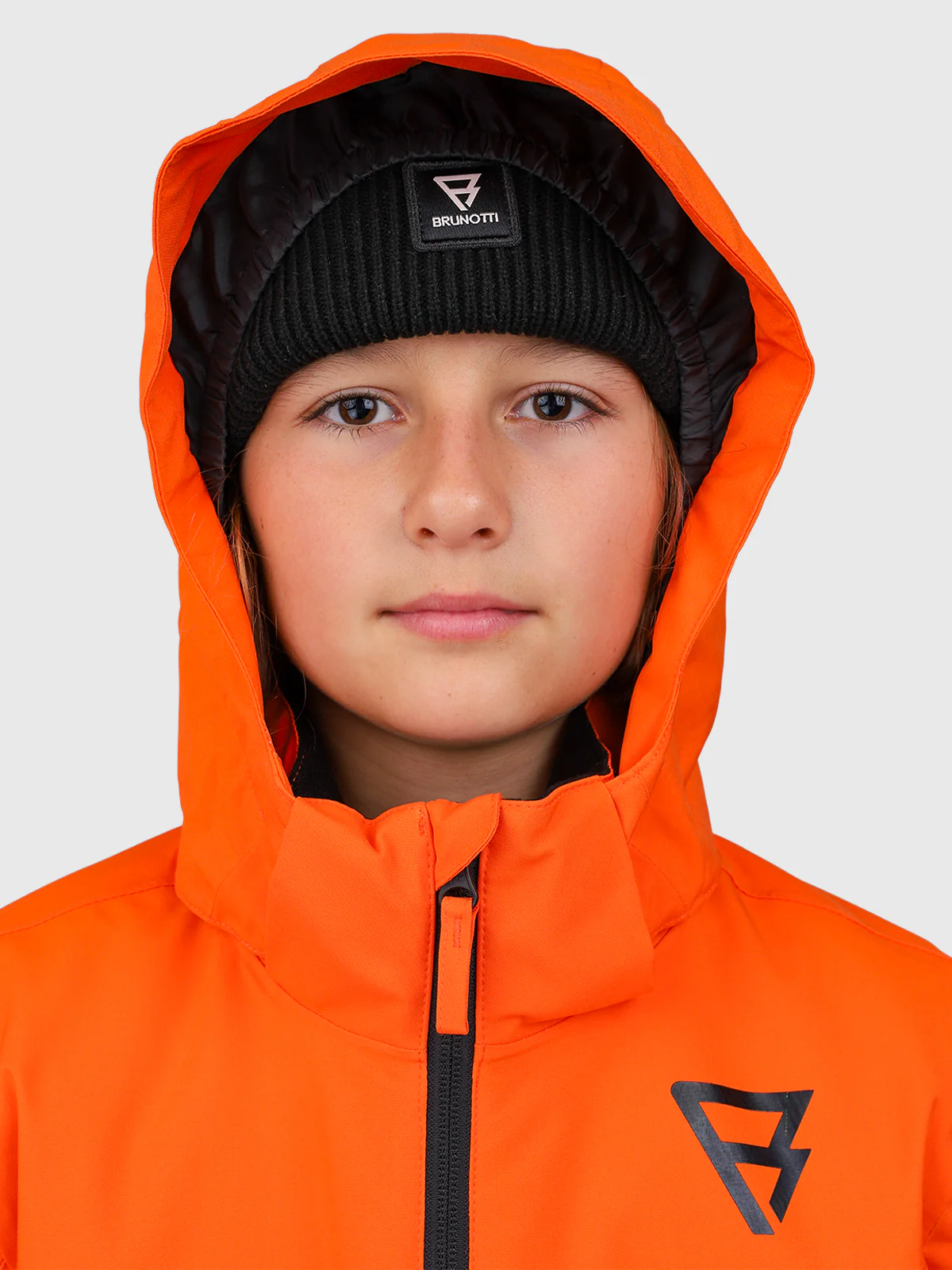 Navigaty Boys Snow Jacket | Punch Orange - Image 14