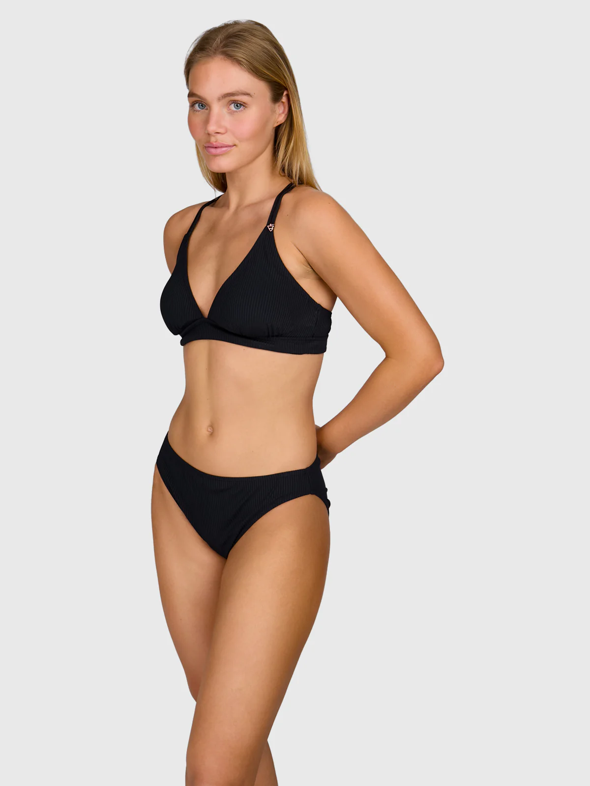 Nolina-Rib Women Bikini Bottom | Black - Image 5