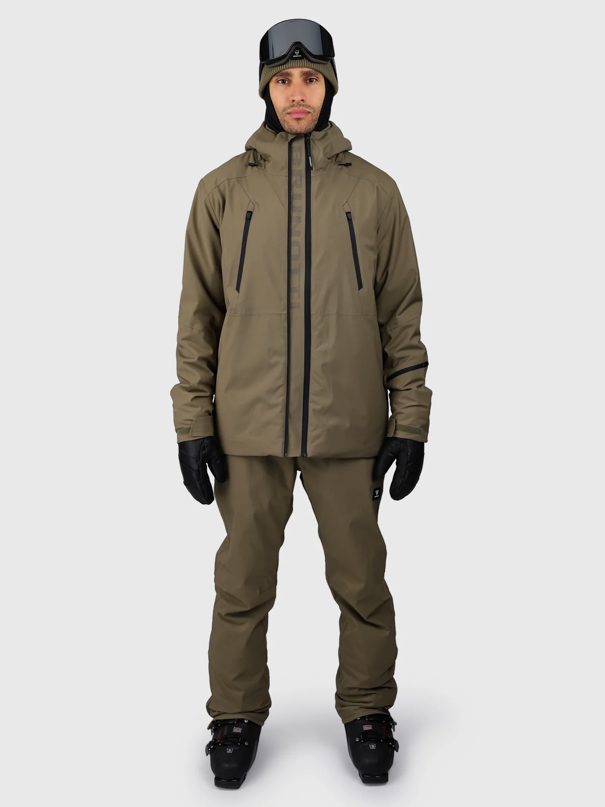 Norrow Men Snow Jacket | Dusky Green - Image 5