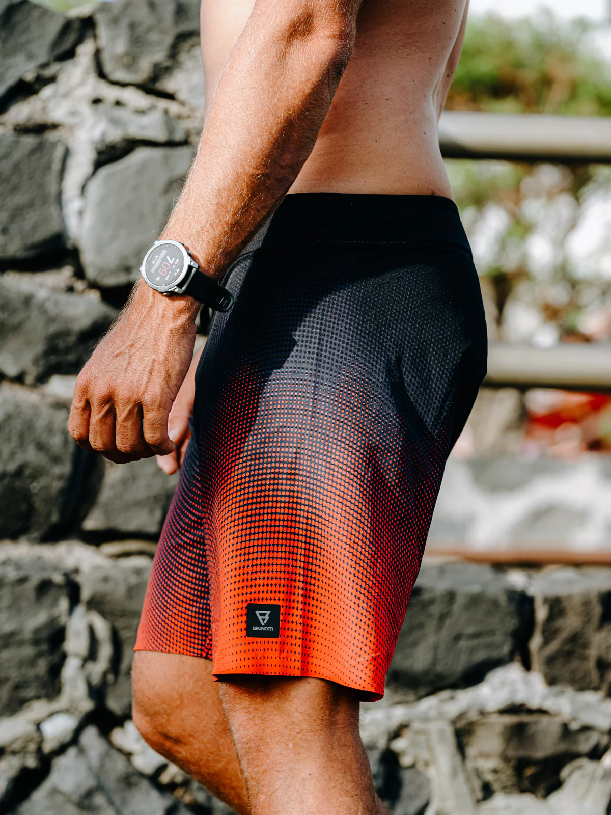 Paitor-AO Men Boardshorts | Orange - Image 3