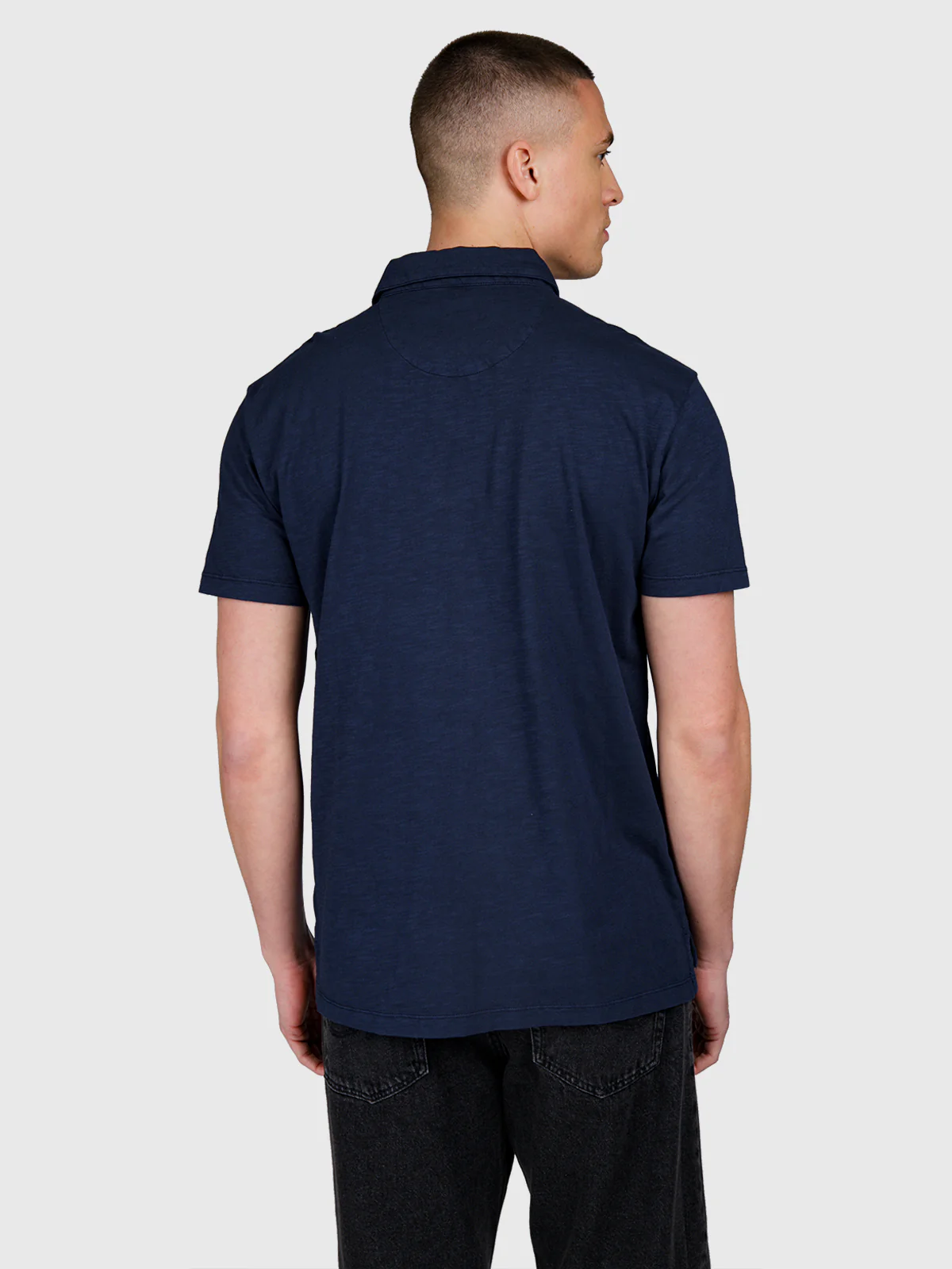 Palorai Men Polo | Indigo Blue - Image 2