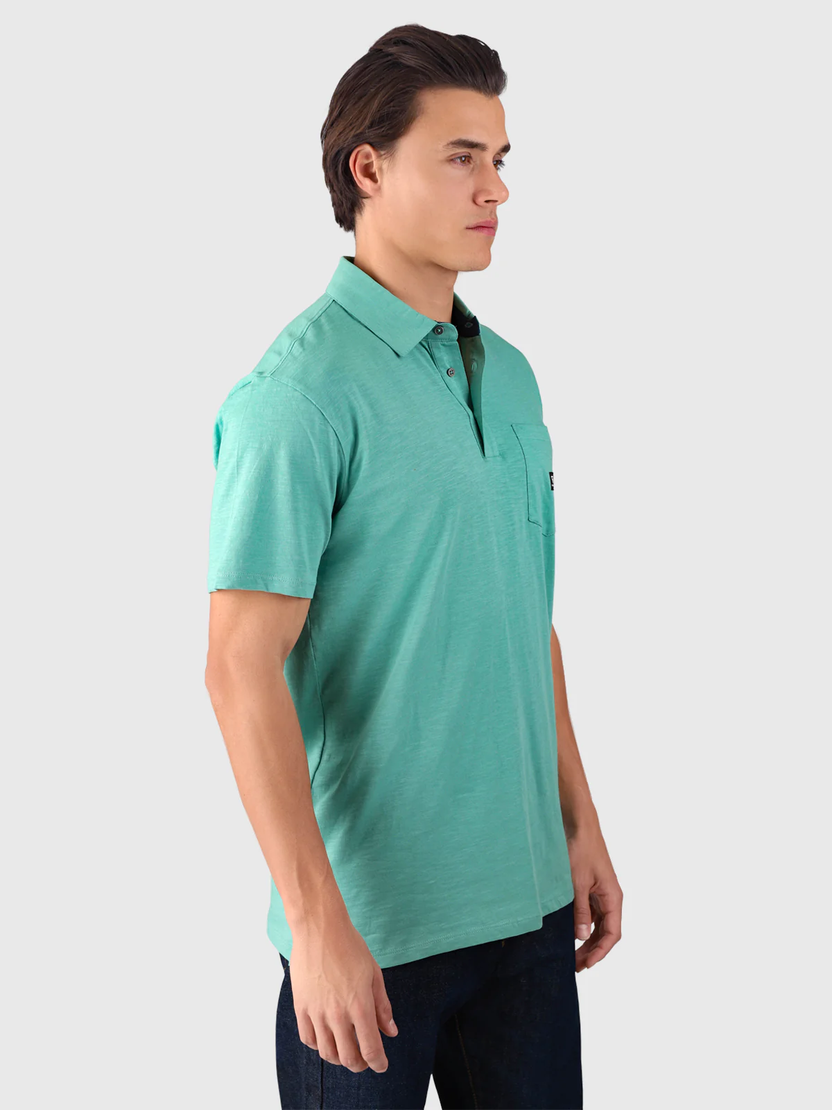 Palotje Men Polo | Bottle green - Image 3