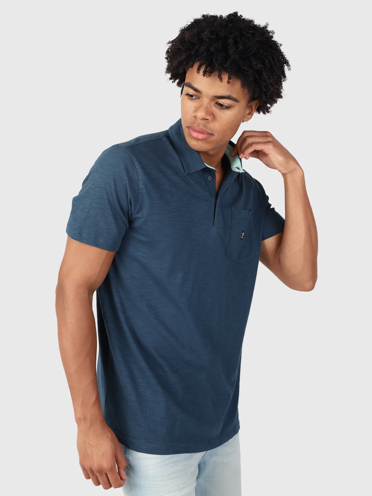 Palotje Men Polo | Blue - Image 3