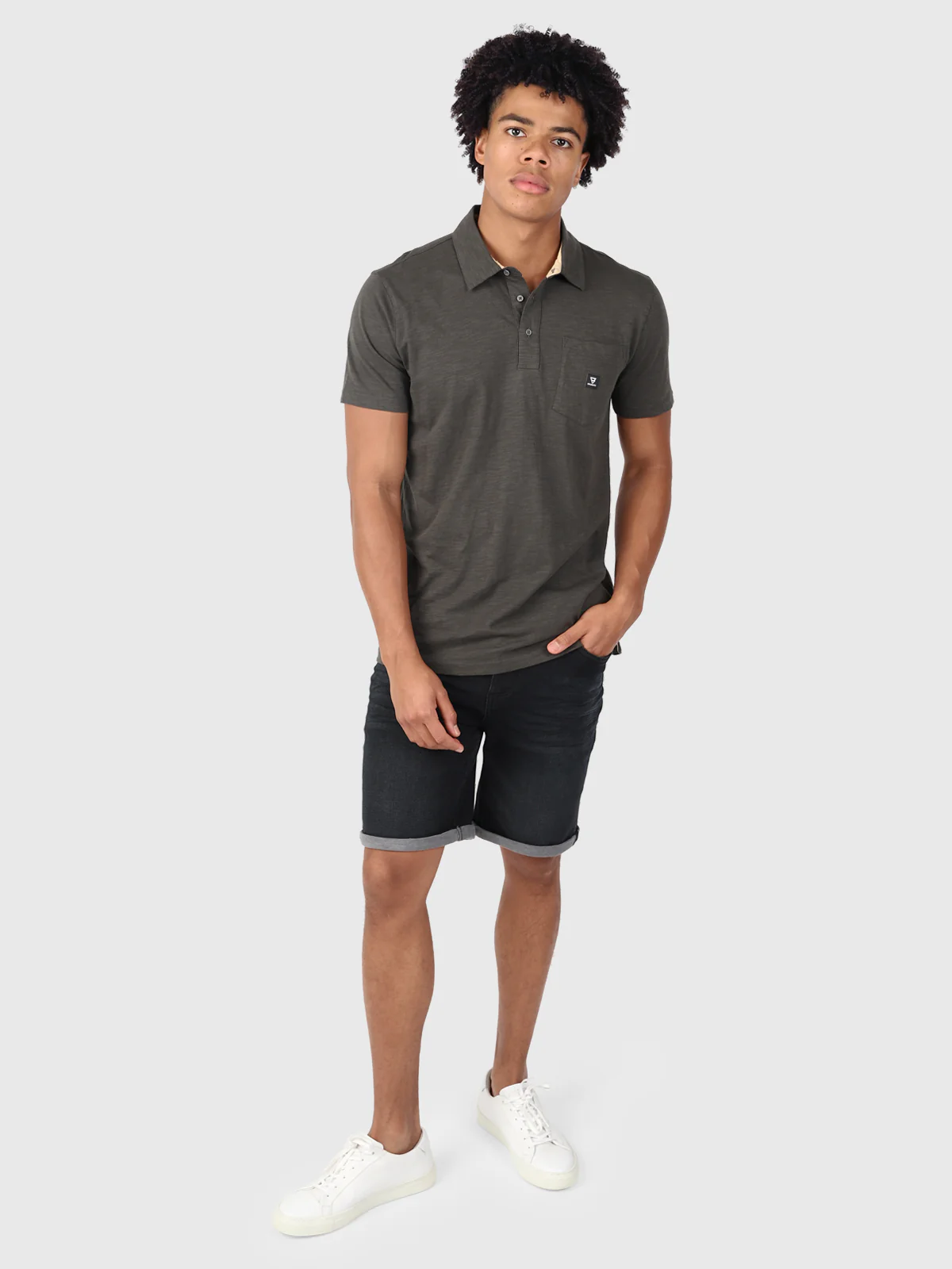 Palotje Men Polo | Pirate Black - Image 3