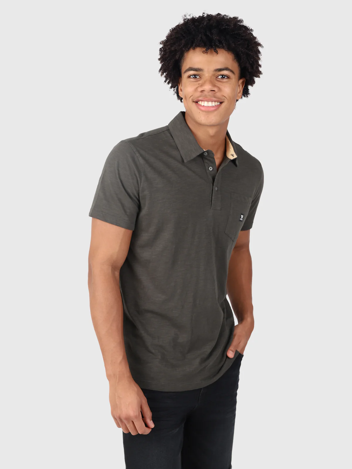Palotje Men Polo | Pirate Black - Image 5