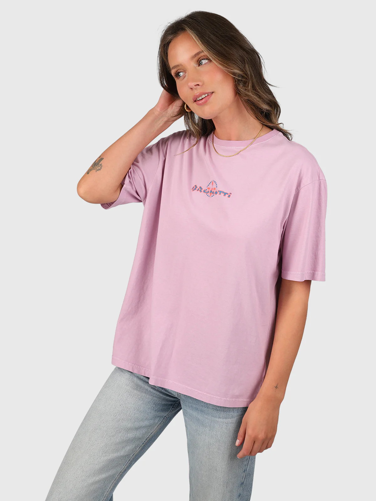 ReWind Women T-Shirt | Mauve Mist - Image 4