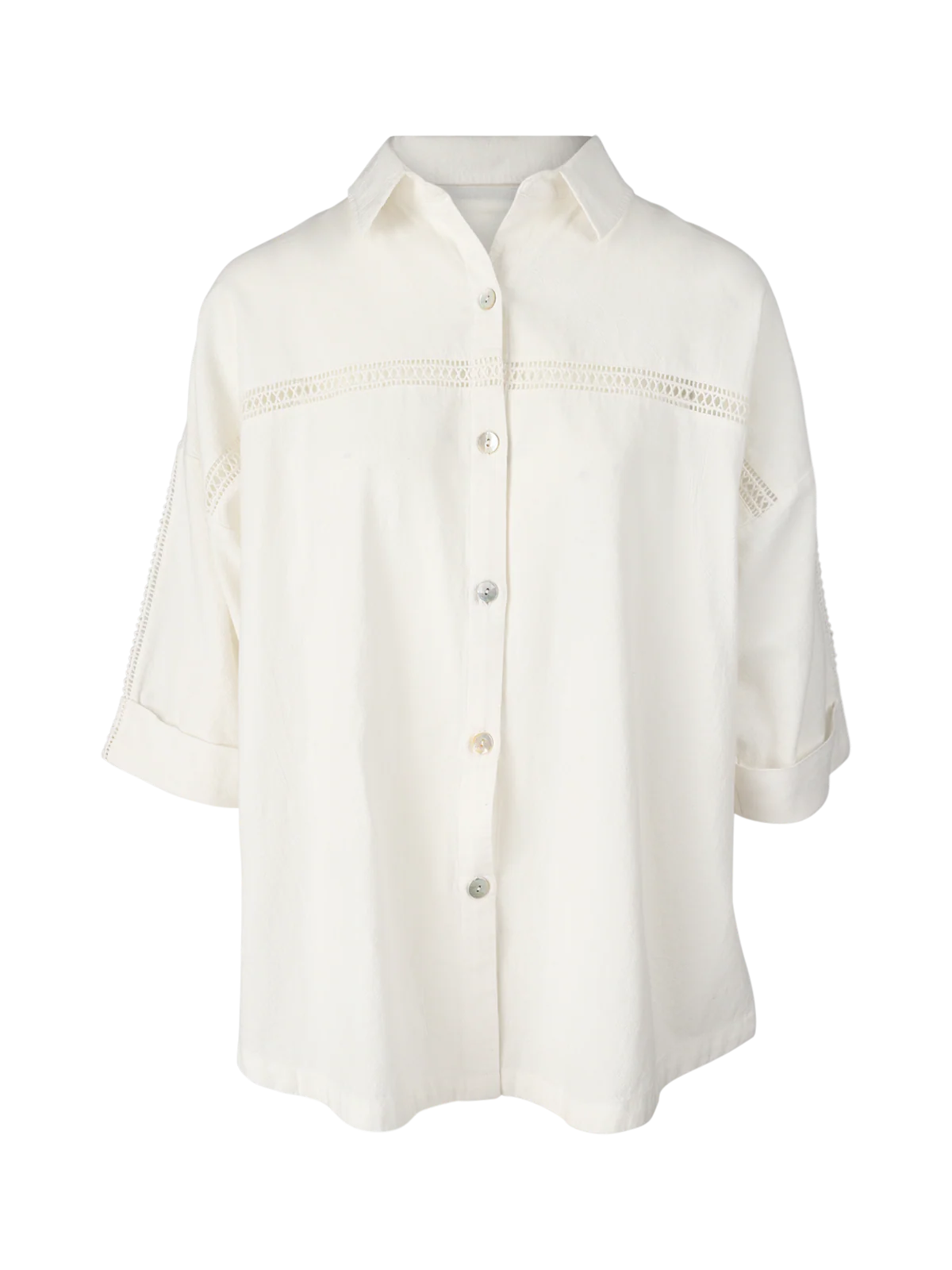 Riley Women Shirt | Cream - Image 8