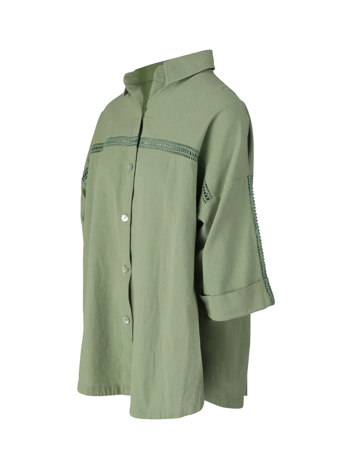 Riley Women Shirt | Eucalyptus - Image 10