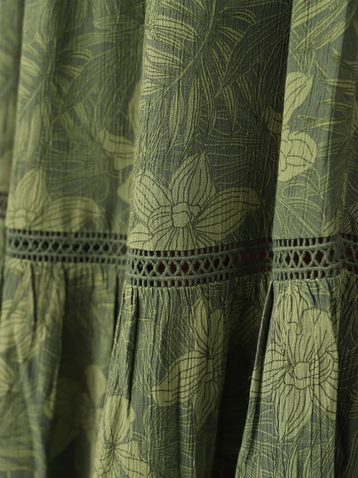 Romya-Leaf Women Skirt | Juniper - Image 6