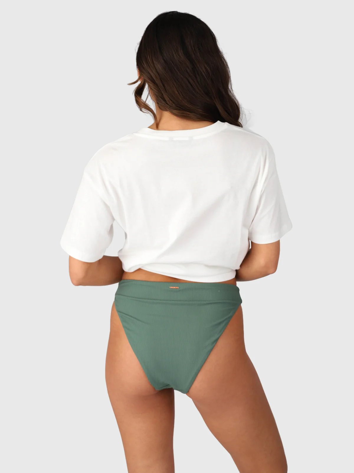 Seaya-Leaf Women T-shirt | Snow - Image 2