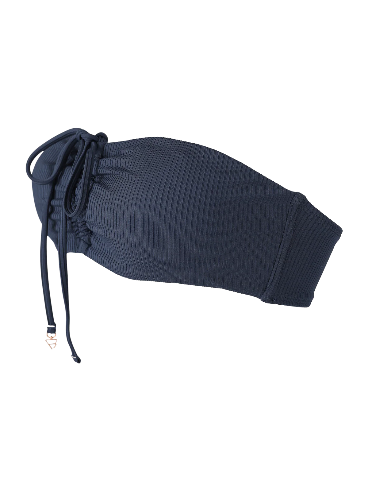 Suus-Rib Women Bikini Bandeau Top | Indigo Blue - Image 9