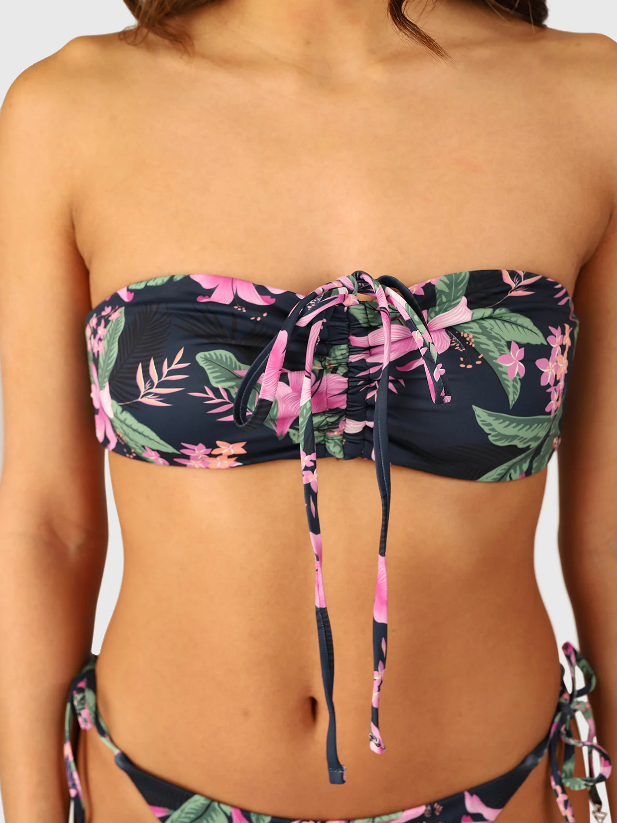 Suus-Tropicana Women Bandeau Bikini Top | Indigo Blue - Image 6
