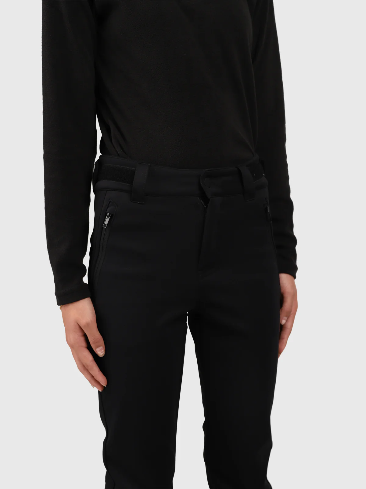 Tavorsy-N Girls Softshell Pants | Black - Image 4