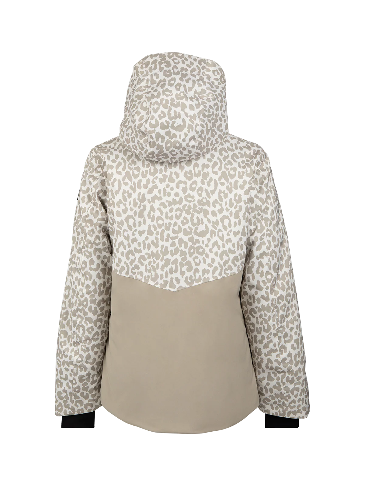 Teallasy-Print Girls Snow Jacket | Leopard Snow - Image 8
