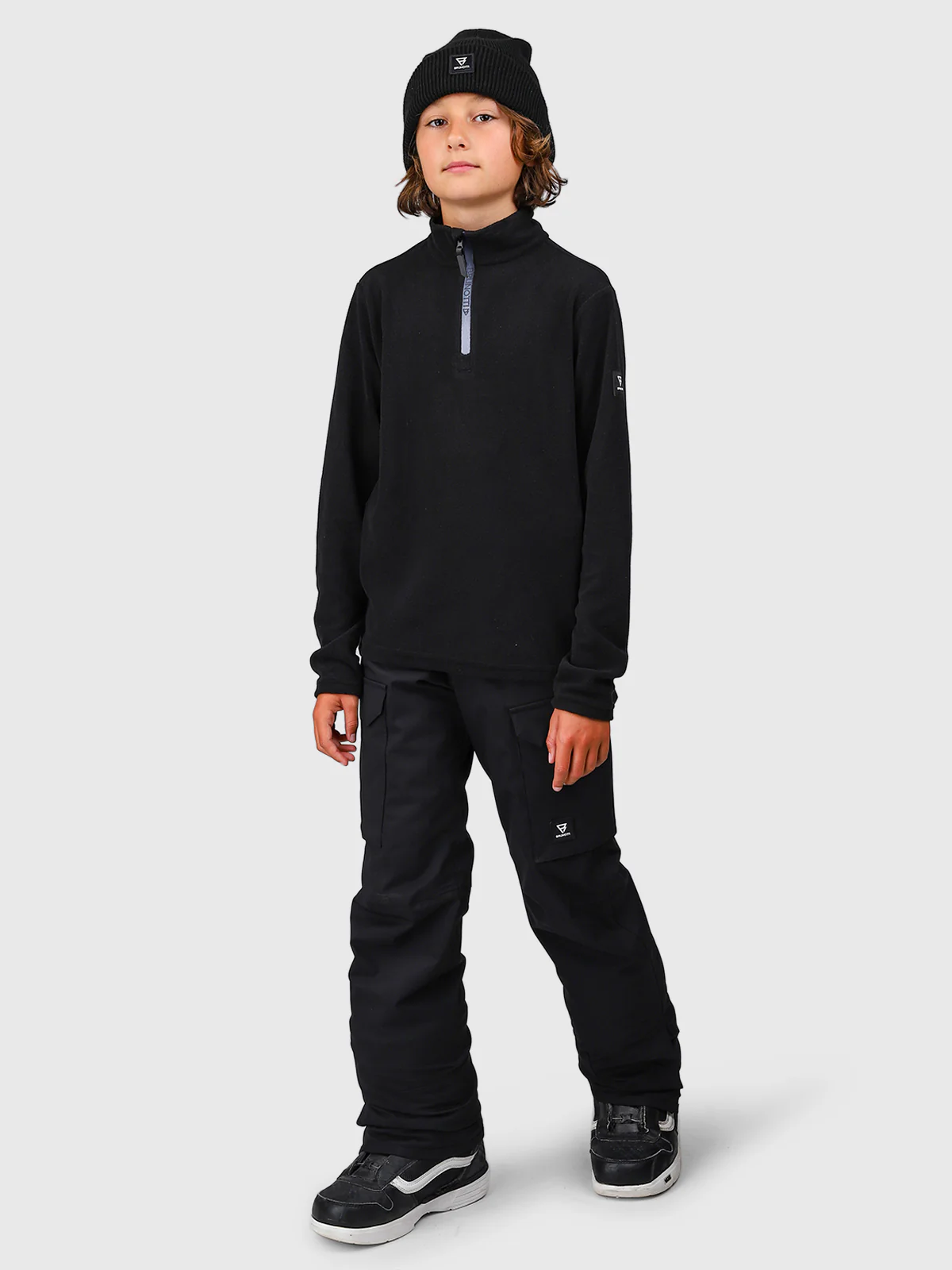 Tenny Boys Fleece | Black - Image 5