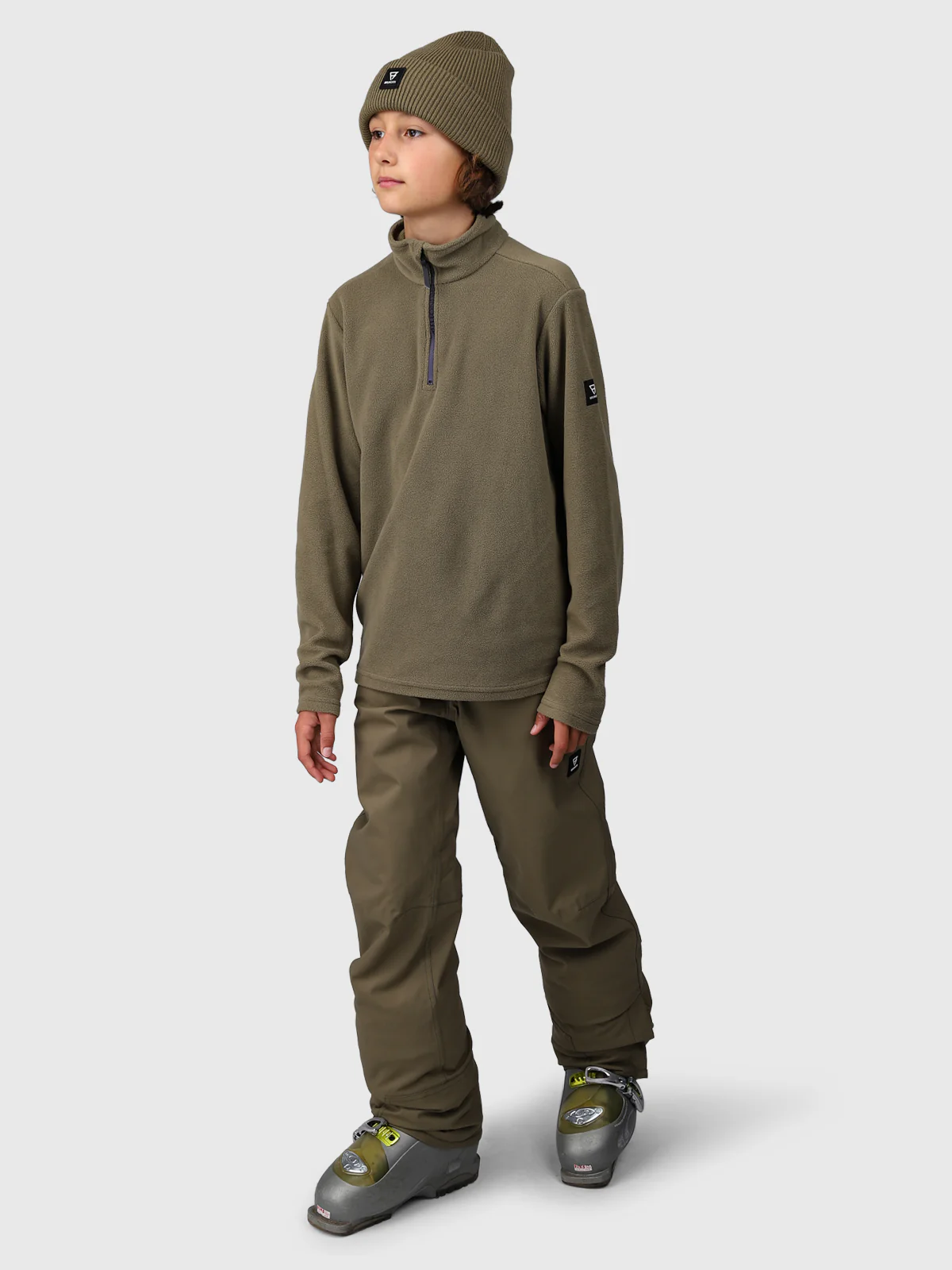 Tenny Boys Fleece | Dusky Green - Image 5