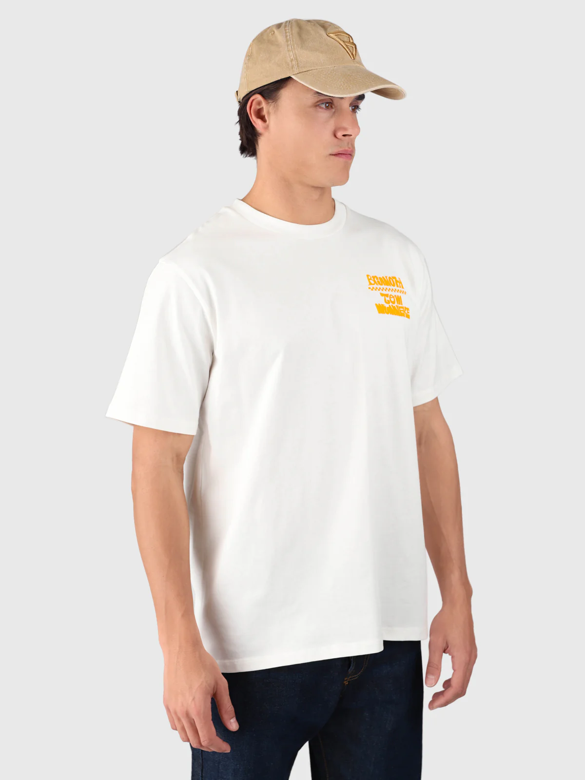 Tom-Artist Men T-shirt | Snow - Image 4