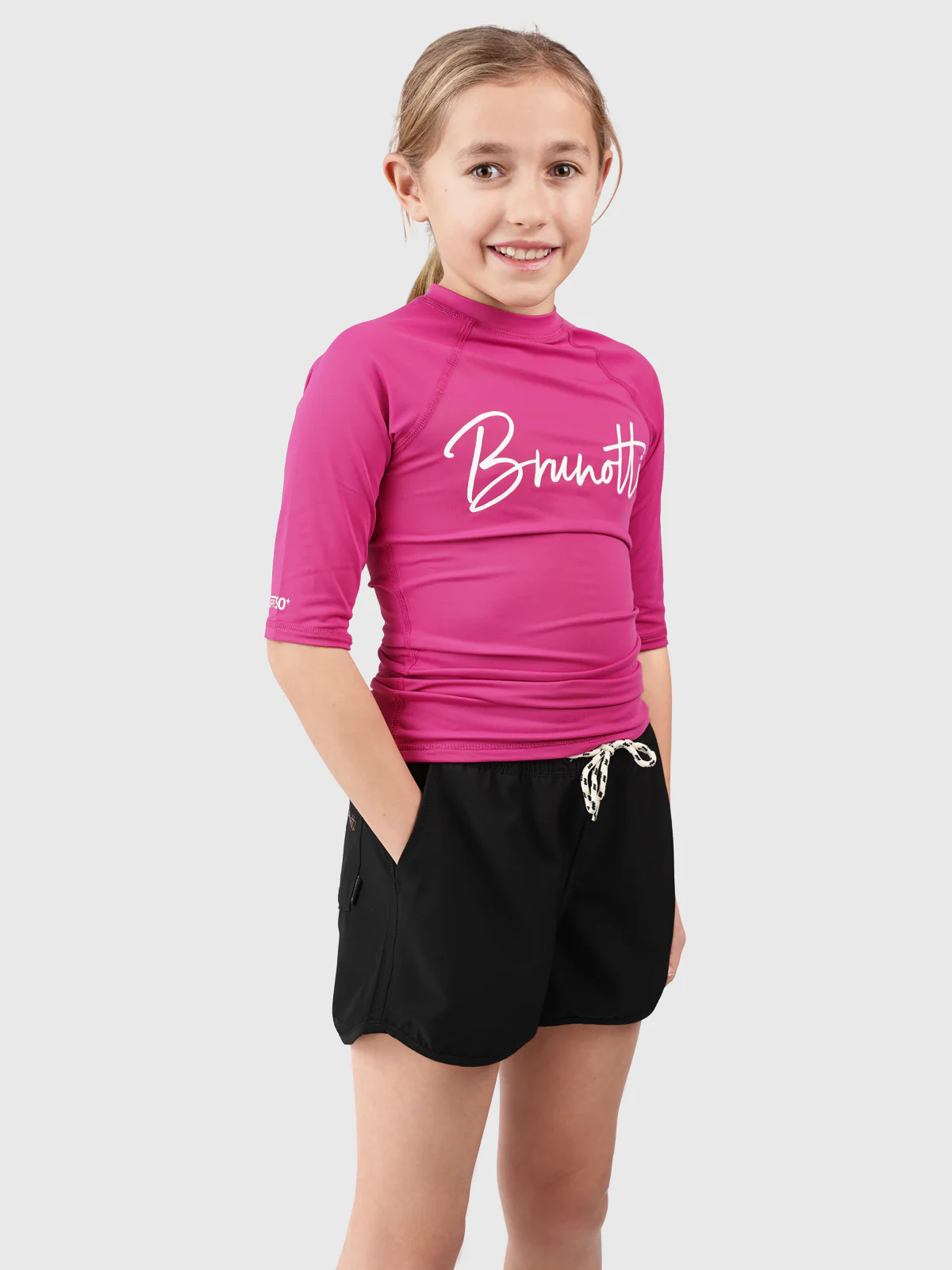 Tulya Girls Swim Shorts | Black - Image 4